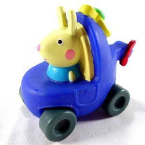 Peppa Pig Little Buggy Vehicle Peppa's Adventures Rebecca Rabbit in‎ Helicopter